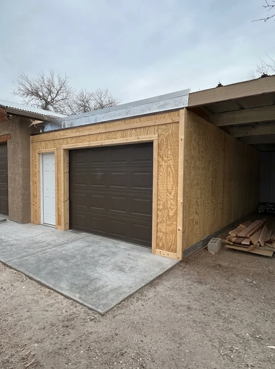 New Garage Construction — Omniscient Construction Services Arizona
