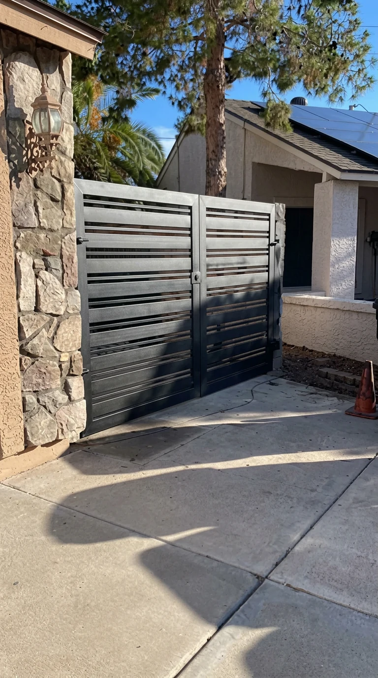 Custom Metal Gate & Fencing — Omniscient Construction Services Arizona