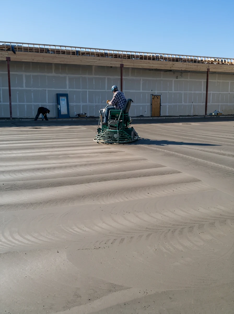 Commercial Concrete Finishing — Omniscient Construction Services Arizona